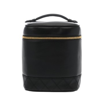 シャネル バニティ ピコローレ ブラック A01619 カーフスキン レディース バッグ 【中古】【bag】