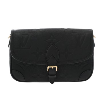 ルイ ヴィトン モノグラムアンプラント ディアヌ 2WAY ノワール M46386 レザー レディース バッグ 【中古】【bag】