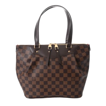 ルイ ヴィトン ダミエ ウエストミンスター PM  エベヌ N41102 ダミエキャンバス レディース バッグ 【中古】【bag】