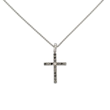 ダミアーニ ミステリークロス ネックレス シルバー K18ホワイトゴールド WG レディース ジュエリー 【中古】【jewelry】