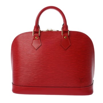 ルイ ヴィトン エピ アルマ PM カスティリアンレッド M52147 レザー レディース バッグ 【中古】【bag】