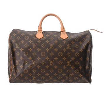 ルイ ヴィトン モノグラム スピーディ 40 ブラウン M41522 モノグラムキャンバス レディース バッグ 【中古】【bag】