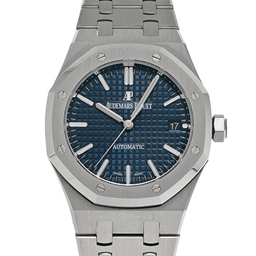 オーデマ ピゲ ロイヤルオーク 15450ST.OO.1256ST.03 ブルー ユニセックス 時計 【中古】【wristwatch】