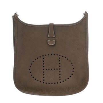 エルメス エヴリン3 PM エトゥープ トリヨンクレマンス レディース バッグ 【中古】【bag】