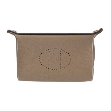 エルメス ヴィドポッシュ エトゥープ トゴ レディース バッグ 【中古】【bag】
