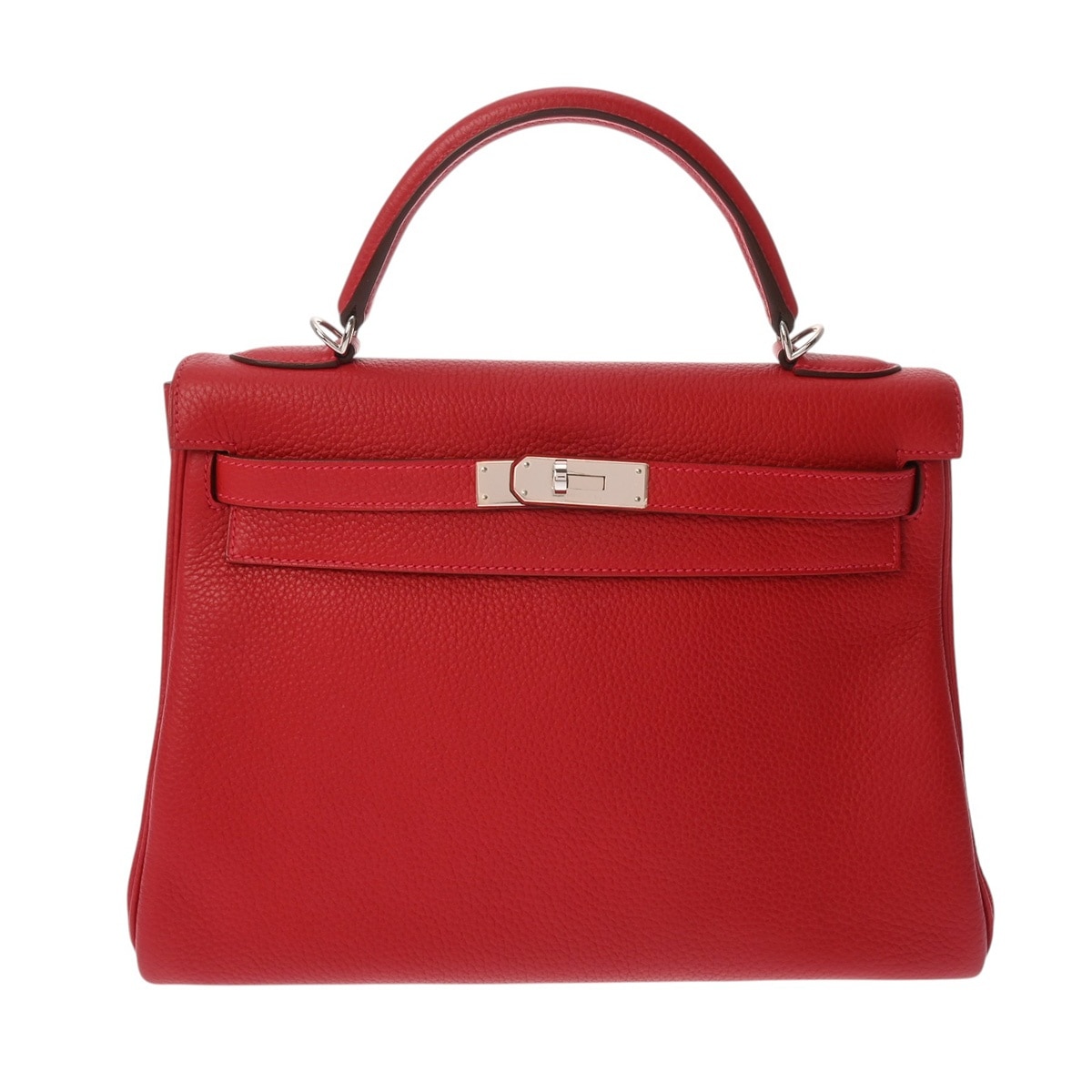 エルメス ケリー 32 内縫い ルージュカザック トリヨンクレマンス レディース バッグ 【中古】【bag】