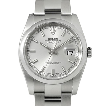 ロレックス デイトジャスト 116200 シルバー メンズ 時計 【中古】【wristwatch】