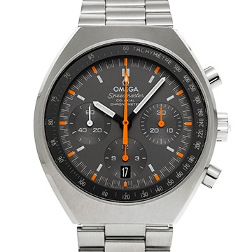 オメガ スピードマスター マークII コーアクシャル 327.10.43.50.06.001 グレー メンズ 時計 【中古】【wristwatch】