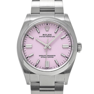 ロレックス オイスターパーペチュアル 36 126000 キャンディピンク メンズ 時計 【中古】【wristwatch】