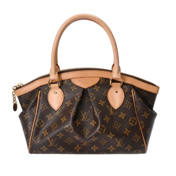ルイ ヴィトン モノグラム ティボリ PM ブラウン M40143 モノグラムキャンバス レディース バッグ 【中古】【bag】