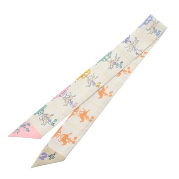 エルメス ツイリー HERMES PARADE マルチカラー シルク100％ レディース 【中古】【other】