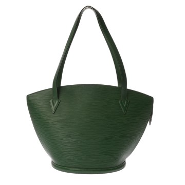 ルイ ヴィトン エピ サンジャックショッピング ポルネオグリーン M52264 エピレザー レディース バッグ 【中古】【bag】