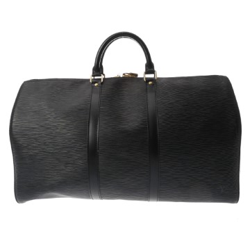 ルイ ヴィトン エピ キーポル 50 ノワール M42962 レザー ユニセックス バッグ 【中古】【bag】