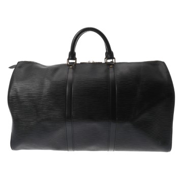 ルイ ヴィトン エピ キーポル 50 ノワール M42962 レザー ユニセックス バッグ 【中古】【bag】