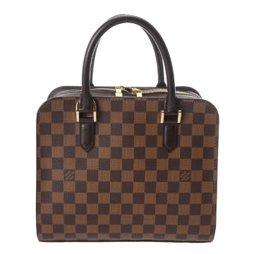 ルイ ヴィトン ダミエ トリアナ ブラウン N51155 ダミエキャンバス レディース バッグ 【中古】【bag】
