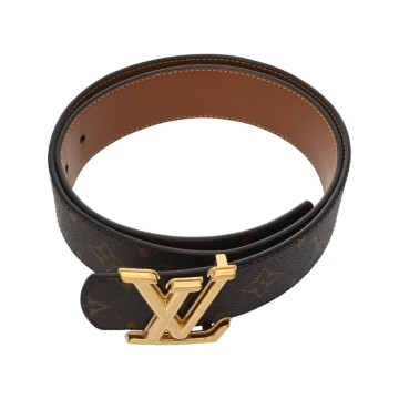 ルイ ヴィトン モノグラム ベルト LV ディメンション 40MM ブラウン M8845 モノグラムキャンバス メンズ 【中古】【other】