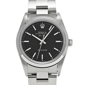 ロレックス エアキング 14000M ブラック メンズ 時計 【中古】【wristwatch】
