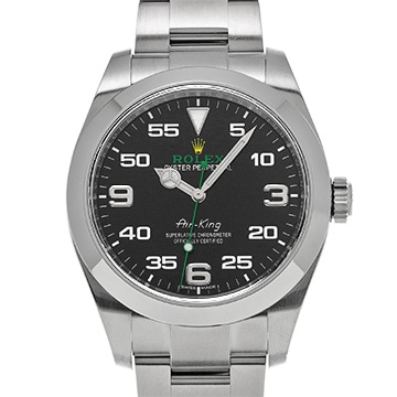 ロレックス エアキング 116900 ブラック メンズ 時計 【中古】【wristwatch】