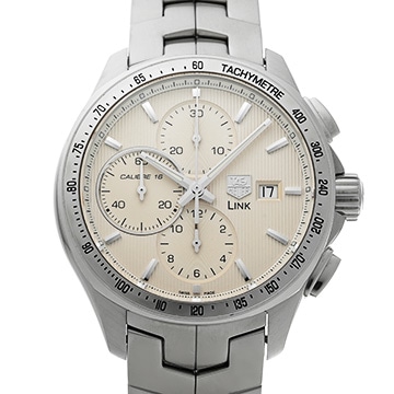 タグ ホイヤー リンク キャリバー16 クロノグラフ CAT2011.BA0952 シルバー メンズ 時計 【中古】【wristwatch】