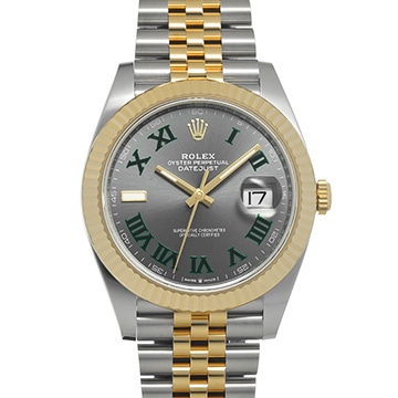 ロレックス デイトジャスト 41 126333 スレート メンズ 時計 【新品】【wristwatch】