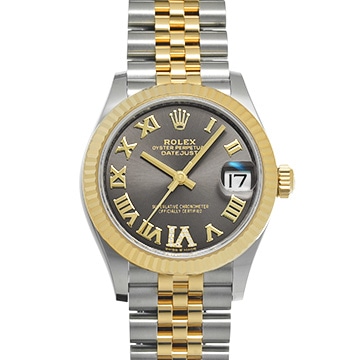 ロレックス デイトジャスト 31 278273 ダークグレー/ダイヤモンド ユニセックス 時計 【新品】【wristwatch】