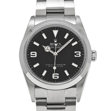 ロレックス エクスプローラー 114270 ブラック メンズ 時計 【中古】【wristwatch】