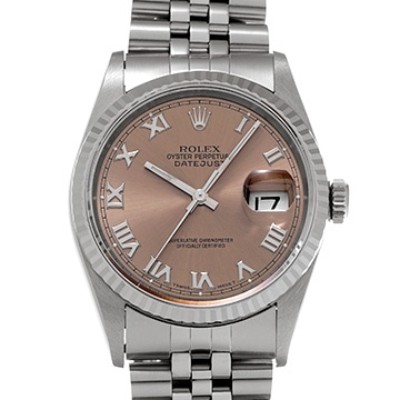 ロレックス デイトジャスト 36 16234 ピンク メンズ 時計 【中古】【wristwatch】