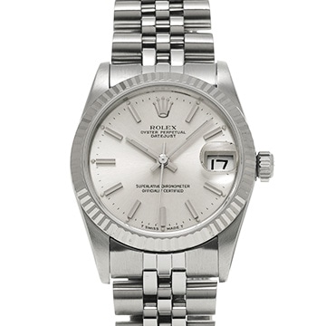 ロレックス デイトジャスト 68274 シルバー ユニセックス 時計 【中古】【wristwatch】