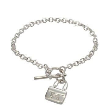 エルメス アミュレットコンスタンス ブレスレット シルバー シルバー925 レディース ジュエリー 【中古】【jewelry】