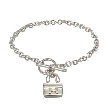 エルメス アミュレットコンスタンス ブレスレット シルバー シルバー925 レディース ジュエリー 【中古】【jewelry】
