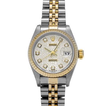 ロレックス デイトジャスト 79173G シルバーコンピュータ/ダイヤモンド レディース 時計 【中古】【wristwatch】