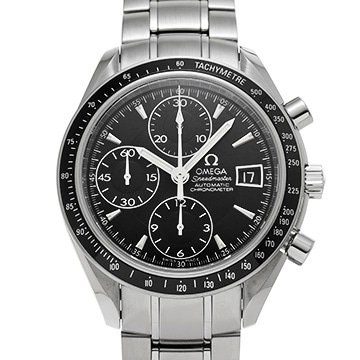 オメガ スピードマスター デイト 3210.50 ブラック メンズ 時計 【中古】【wristwatch】