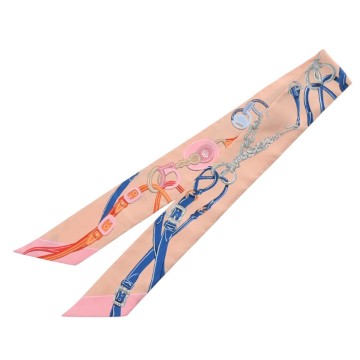 エルメス ツイリー BRIDES DE GALA APPLIQU マルチカラー 064220S シルク100％ レディース 【新品】【other】