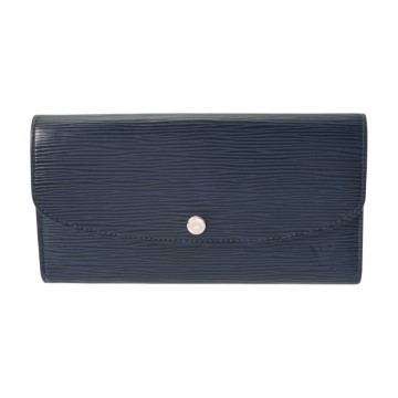 ルイ ヴィトン エピ ポルトフォイユ エミリー アンディゴブルー M60854 レザー レディース 財布 【中古】【purse】
