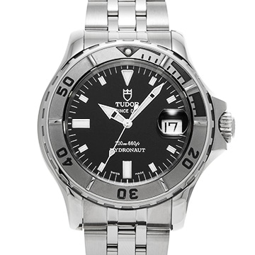 チューダー / チュードル ハイドロノート 89190 ブラック メンズ 時計 【中古】【wristwatch】
