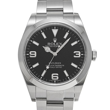 ロレックス エクスプローラー 214270 ブラック メンズ 時計 【中古】【wristwatch】