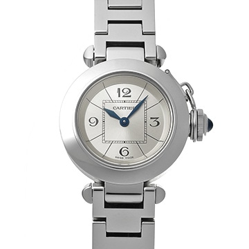 カルティエ ミスパシャ W3140007 シルバー レディース 時計 【中古】【wristwatch】