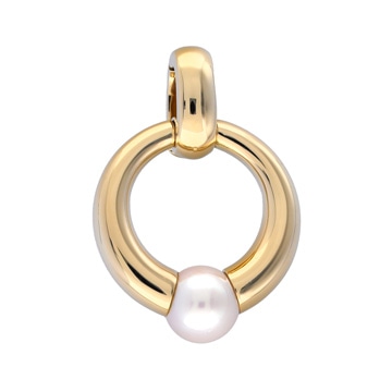 カルティエ ペルラ ペンダントトップ イエロー K18イエローゴールド YG レディース ジュエリー 【中古】【jewelry】