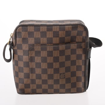 ルイ ヴィトン ダミエ オラフ PM ブラウン N41442 ダミエキャンバス ユニセックス バッグ 【中古】【bag】