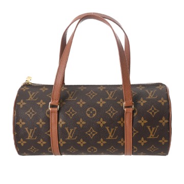 ルイ ヴィトン モノグラム パピヨン 30 ブラウン M51365 モノグラムキャンバス レディース バッグ 【中古】【bag】