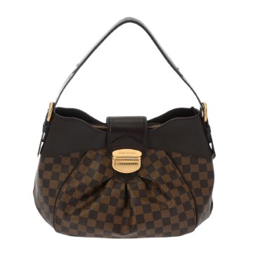 ルイ ヴィトン ダミエ システィナ MM 2WAY ブラウン N41541 ダミエキャンバス レディース バッグ 【中古】【bag】