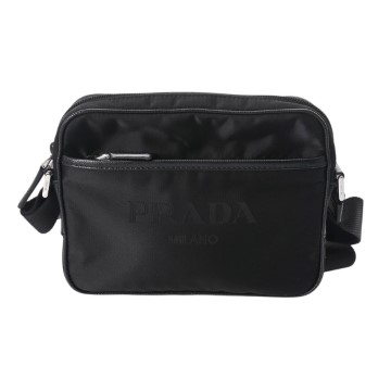 プラダ Re-Nylon ブラック 2VH144 Reナイロン メンズ バッグ 【中古】【bag】