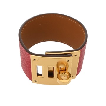 エルメス ケリー ドッグ  ヴァーミリオン/ゴールド金具 ヴォーエプソン レディース ジュエリー 【中古】【jewelry】