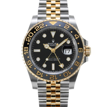 ロレックス GMTマスター II 126713GRNR ブラック メンズ 時計 【中古】【wristwatch】