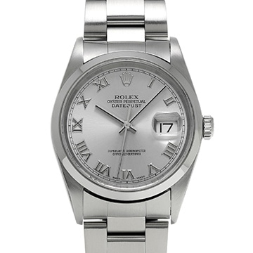 ロレックス デイトジャスト 16200 シルバー メンズ 時計 【中古】【wristwatch】