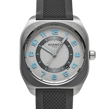エルメス H08  W408230WW00 グレー メンズ 時計 【新品】【wristwatch】
