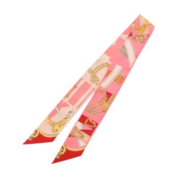 エルメス ツイリー CAVAL CADOUR REMIX マルチカラー 064395S シルク100％ レディース 【新品】【other】