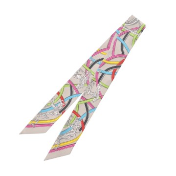 エルメス ツイリー HARNAIS LEGENDIRE マルチカラー 064259S シルク100％ レディース 【新品】【other】