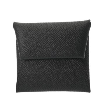 エルメス バスティア ブラック ヴォーエプソン レディース 財布 【未使用】【purse】