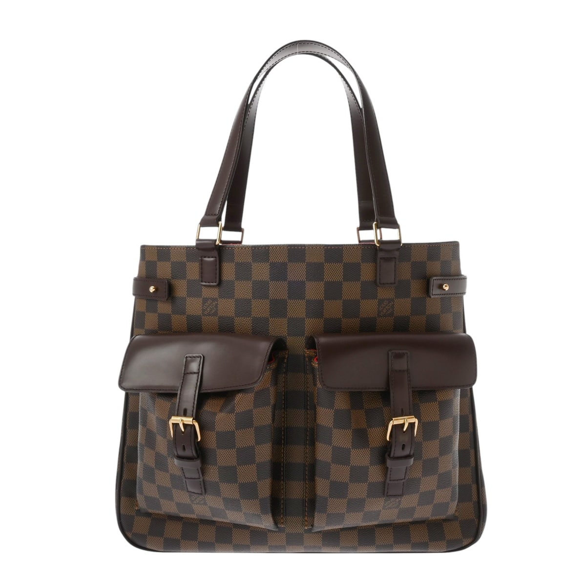 ルイ ヴィトン ダミエ ユゼス ブラウン N51128 ダミエキャンバス レディース バッグ 【中古】【bag】